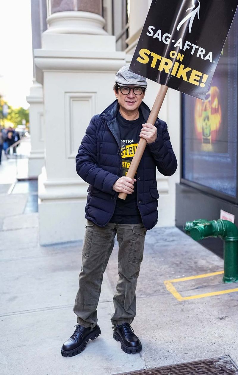 Strike Update: Oscar Winner Ke Huy Quan Joins The Picket Lines