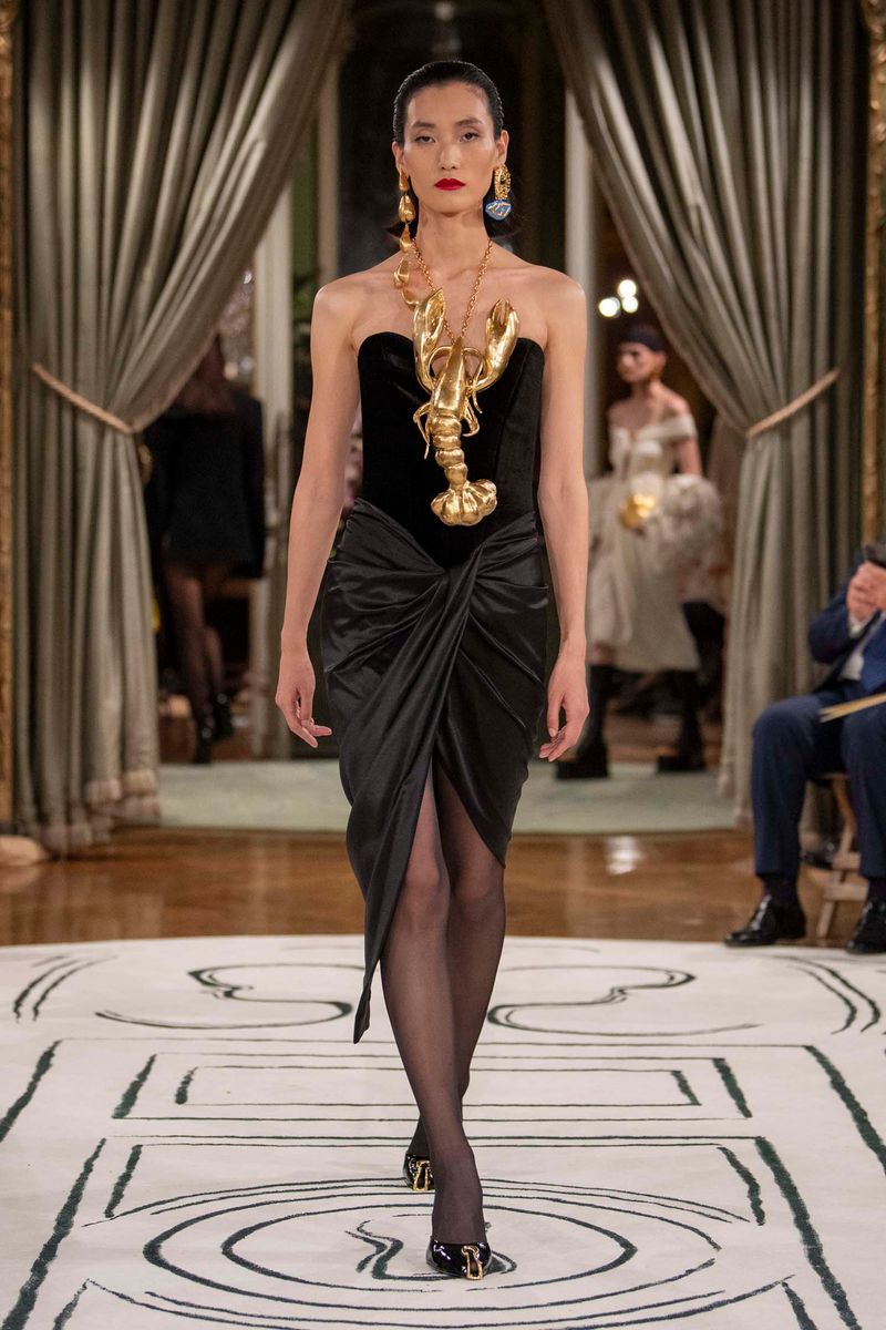 Schiaparelli Served Lobster in Paris