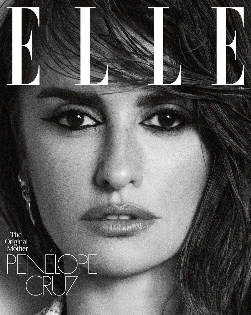 Penelope Cruz Landed February's Elle
