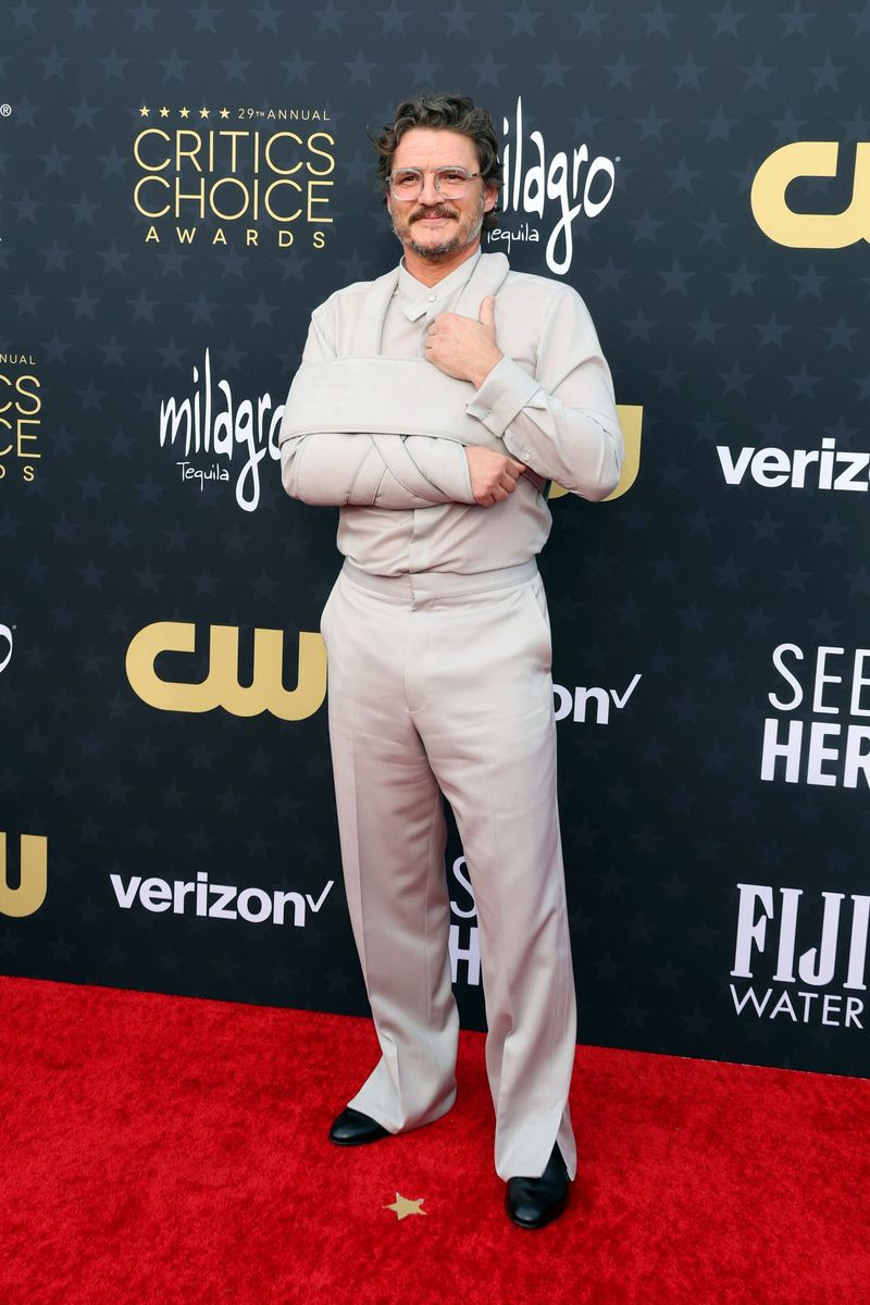 This Is the Critics Choice 2024 Post With Pedro Pascal In It