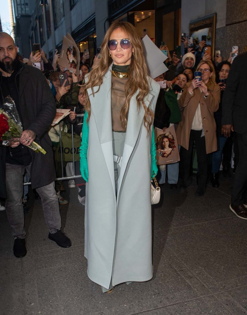 J.Lo Looked Pretty Chic This Past Weekend in New York