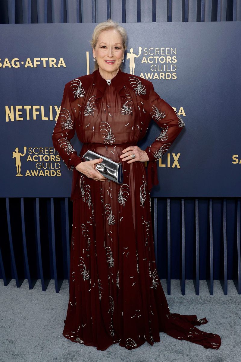 The Meryl Wore Prada at the SAGs