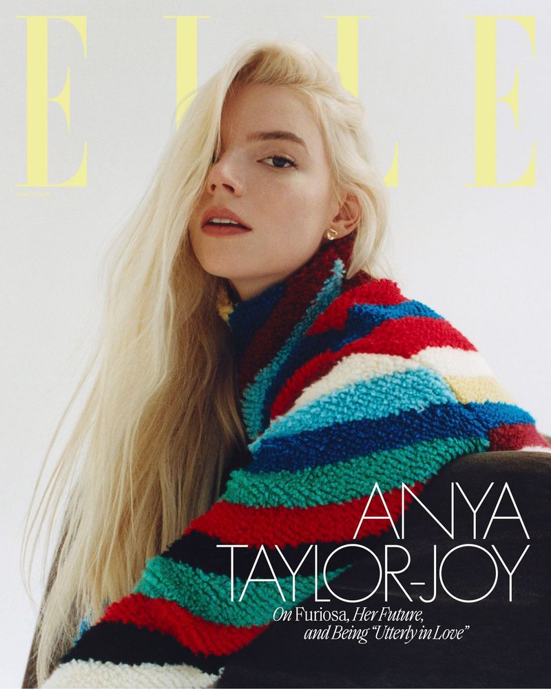 Anya Taylor-Joy Served Half Her Face on Elle