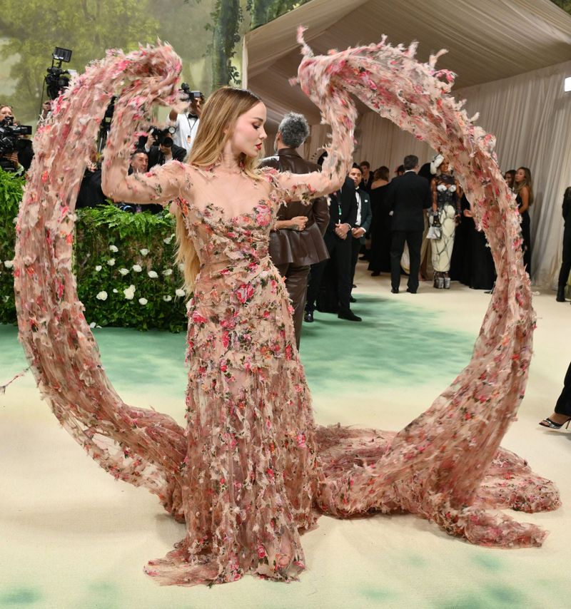 Obviously, Flowers Came Into Play at the "Garden of Time" Met Gala