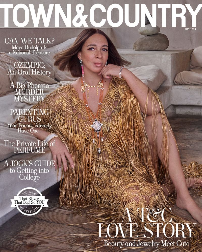 Maya Rudolph Looks Rich and Quirky on Town & Country