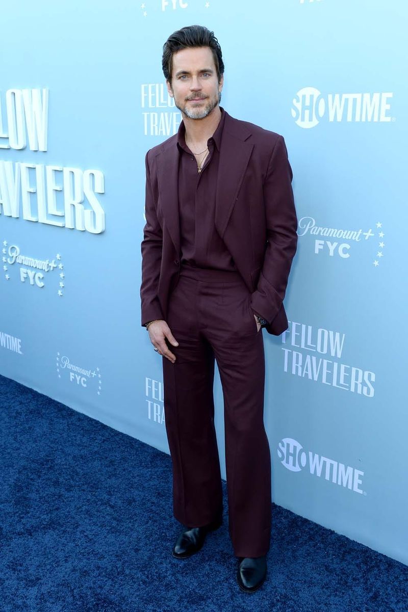Matt Bomer Is Going Slightly Silver Fox On Us