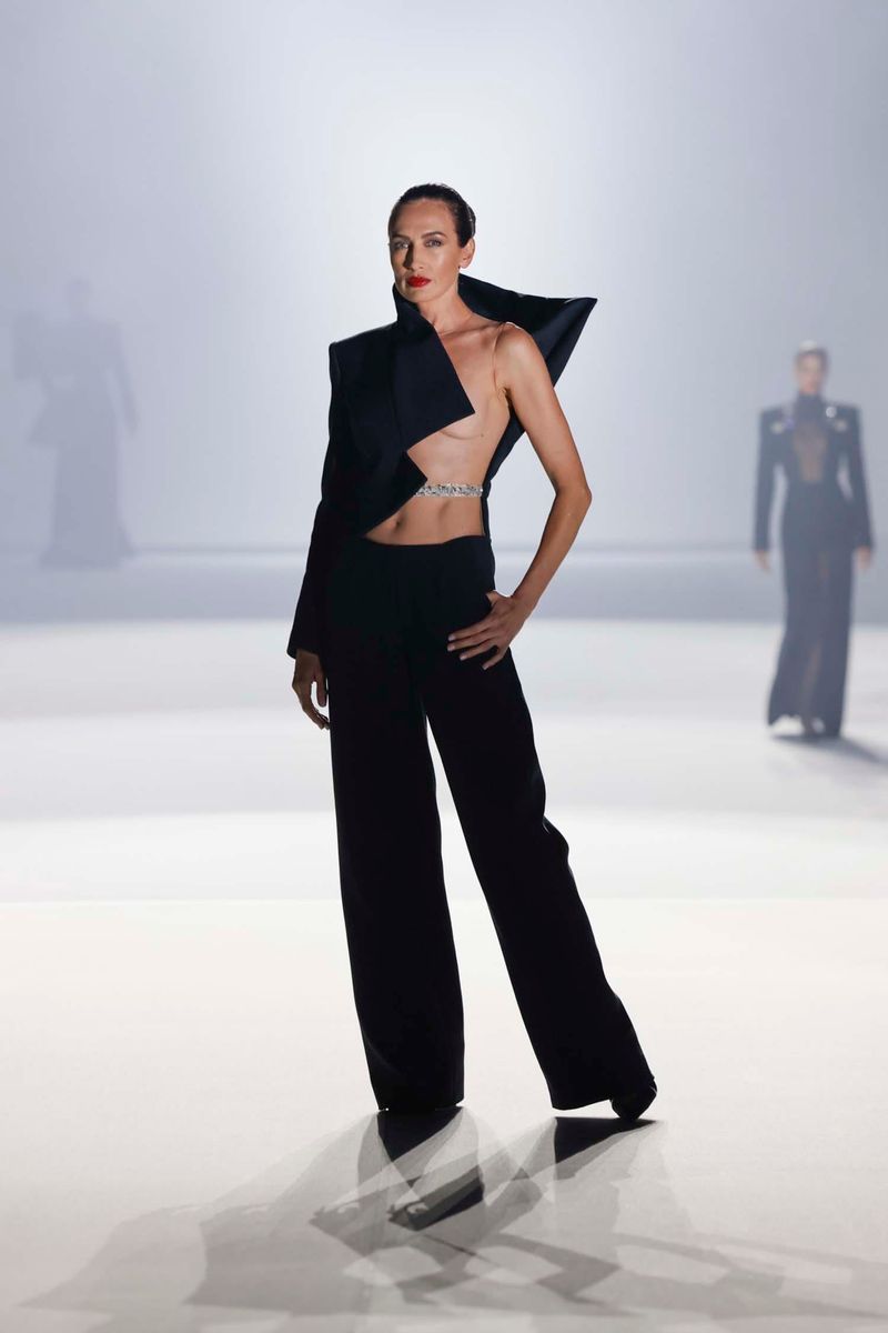 Stephane Rolland Eschewed Color, But Embraced Drama