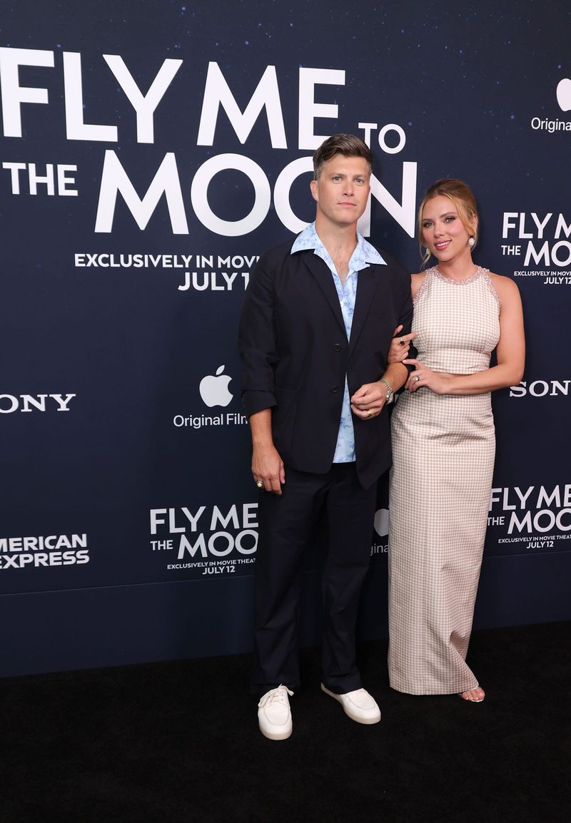 People Went Retro for the Fly Me To the Moon Premiere