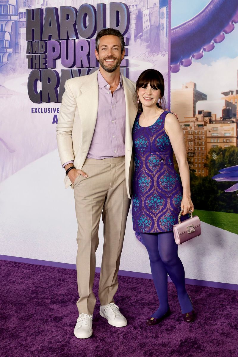 Folks Leaned in for the Premiere of "Harold and the Purple Crayon"
