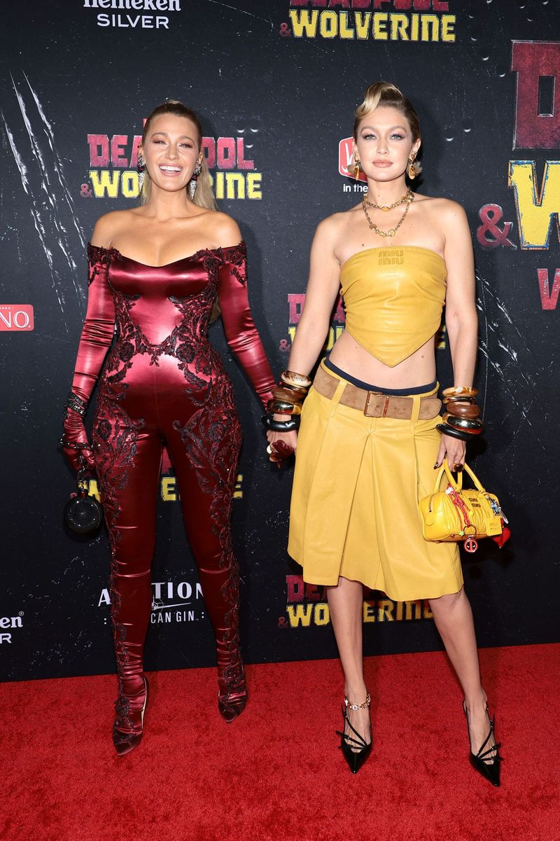 Blake Lively Did Not Phone It In, As "Deadpool & Wolverine" Hits New York City