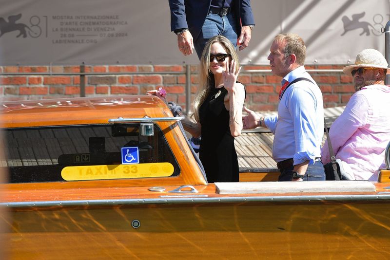 Angelina Jolie Has Arrived in Venice