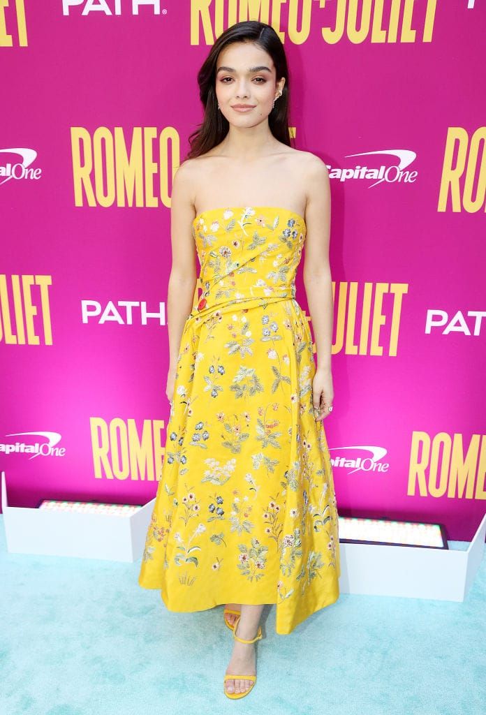 Rachel Zegler Looks Charming at the Opening Night of "Romeo + Juliet"