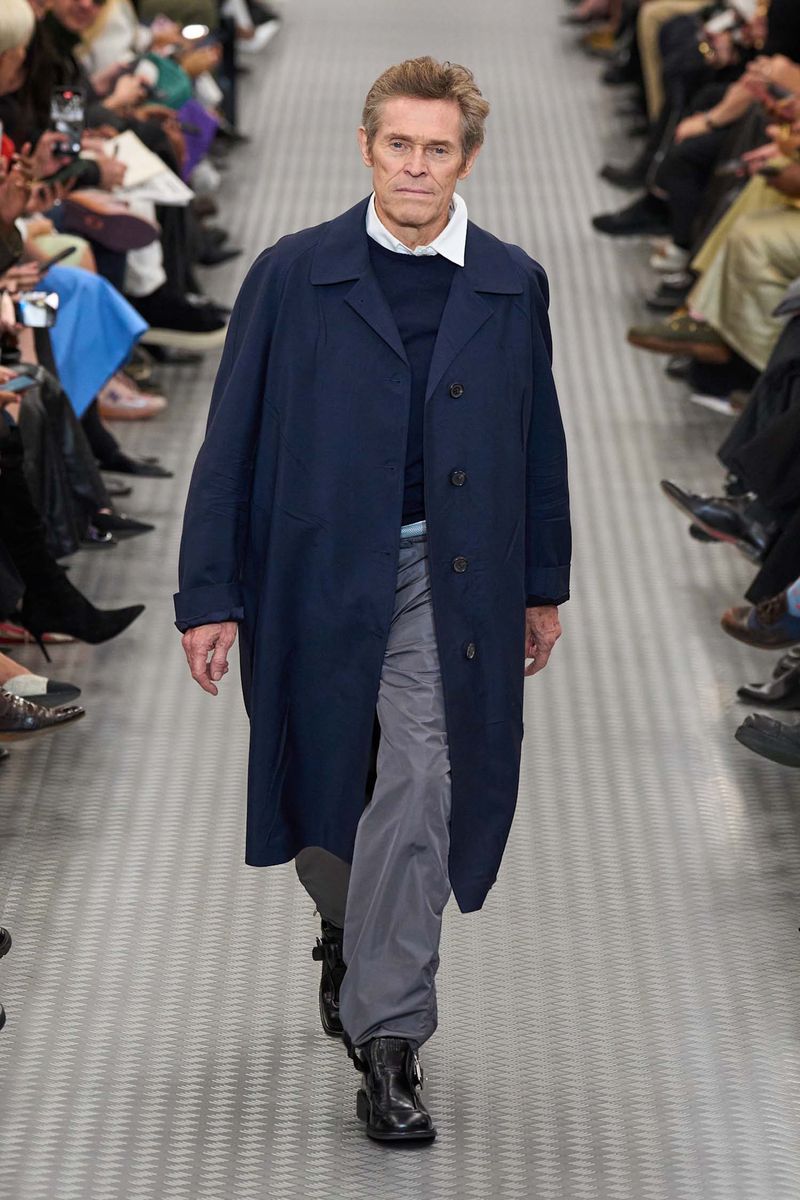 Willem Dafoe Closed Miu Miu