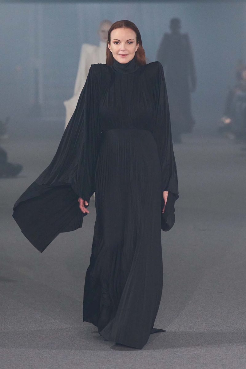 Dr. Kimberly Shaw Modeled in Vetements This Season