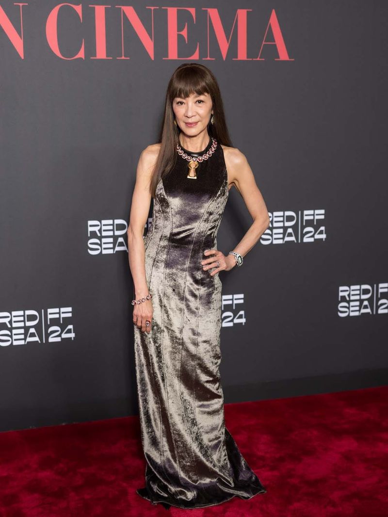 Michelle Yeoh Tried Bangs at the Red Sea Film Festival