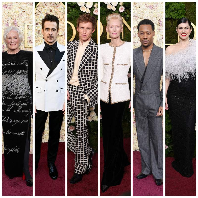 Black and White Had a Real Moment at the 2025 Golden Globes