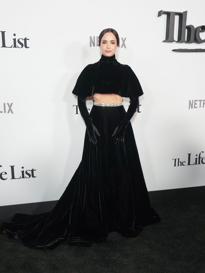 Sofia Carson Wore Something Dramatic and Wacky