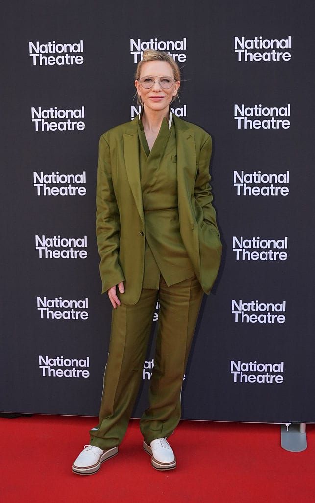 Cate Blanchett Goes Olive Green
