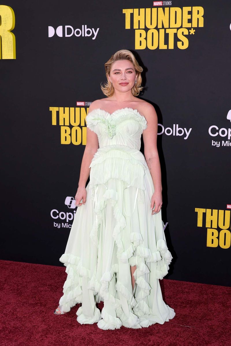 Flo Goes Floofy For Thunderbolts in L.A.