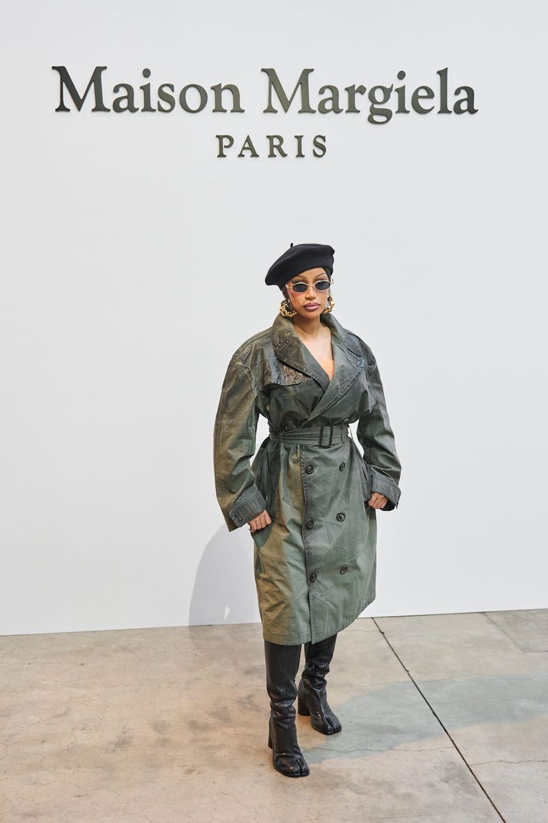 Cardi B Kept It Rolling at Couture Week