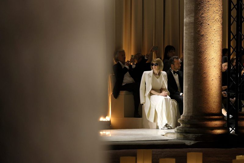 The Armani Front Row Was, As You Might Imagine, Elegant