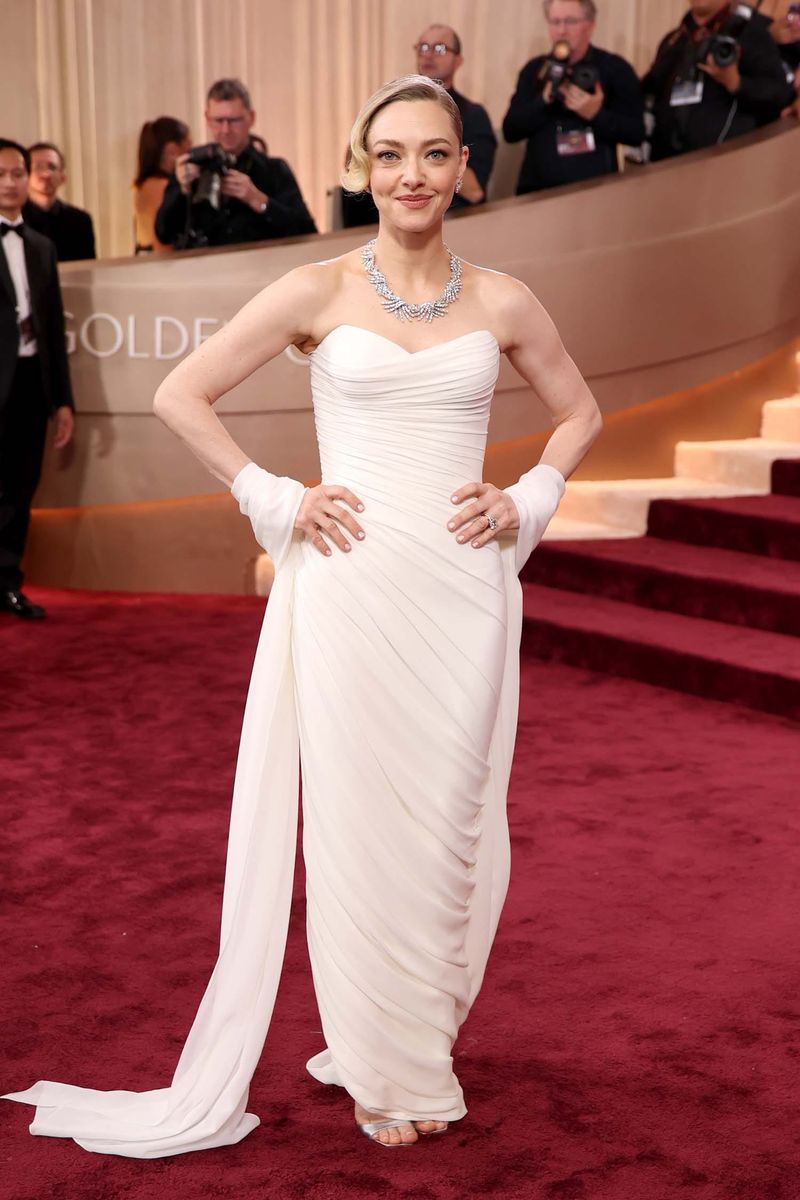 Only One Winner Wore White at the Golden Globes