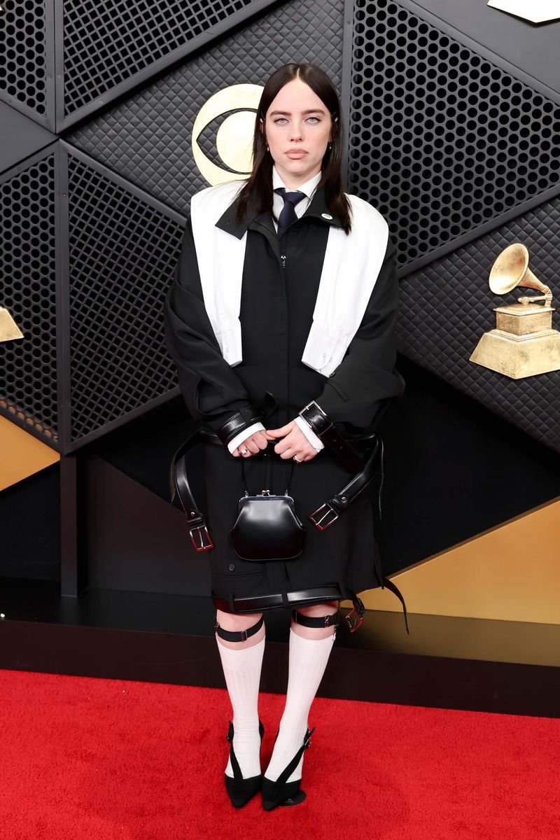 Billie Eilish Wore Repurposed Belts to the Grammys