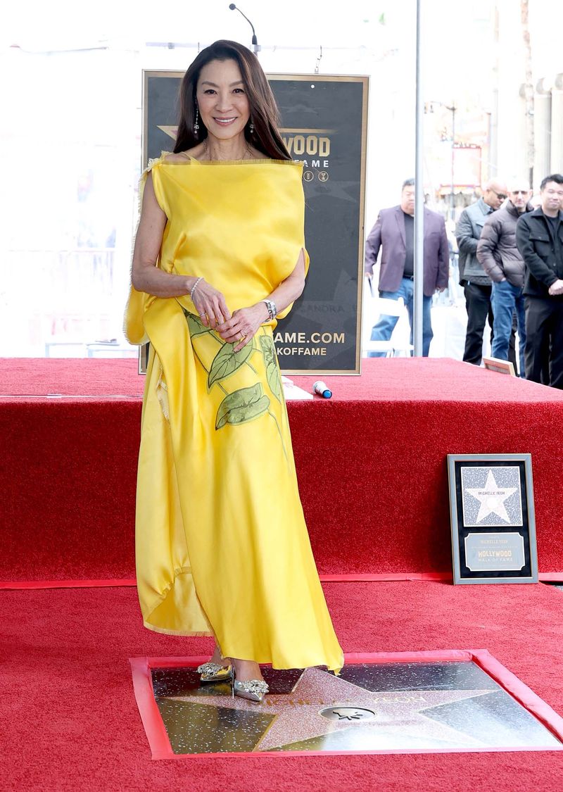 Michelle Yeoh Got a Well-Deserved Walk of Fame Star