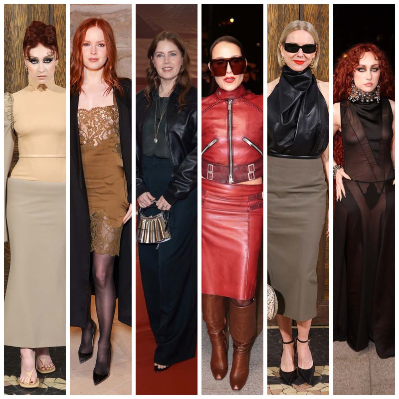 Behold! The Alexander McQueen, Akris, Lacoste, Elie Saab, and Mugler Front Rows