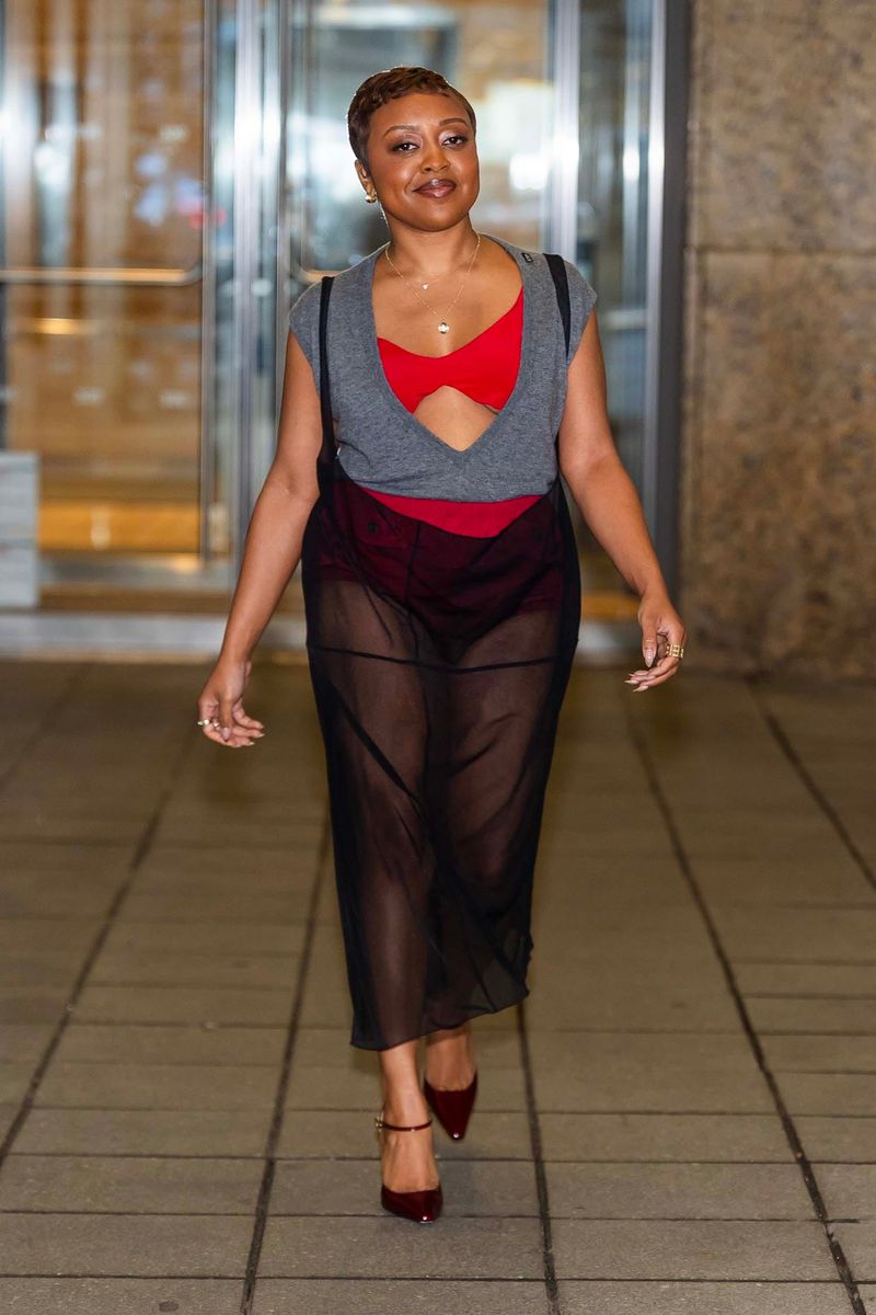 Quinta Brunson Seems, Er, Ready For Spring Weather