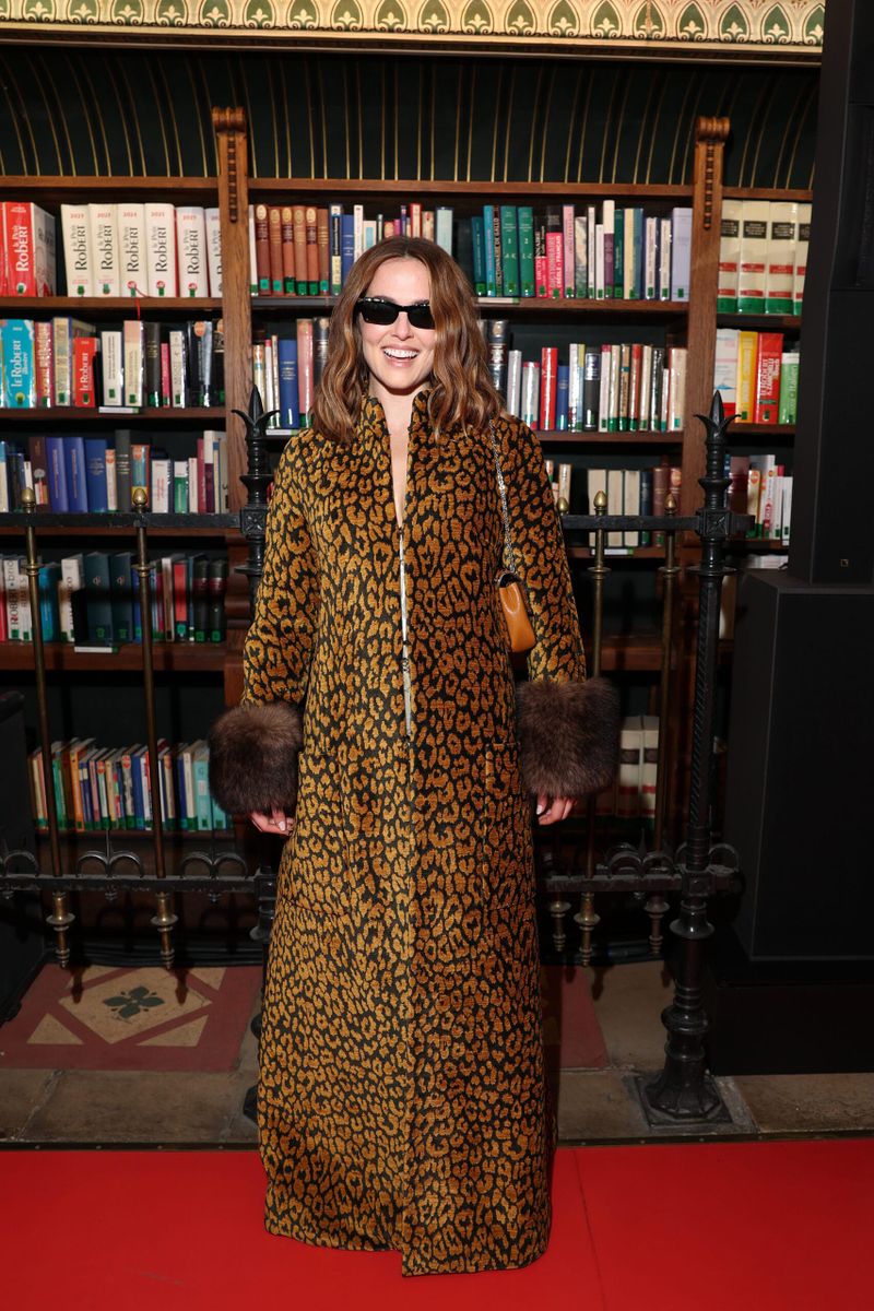 Leopard Print Was the Star of the Miu Miu and Valentino Front Rows and Afterparties