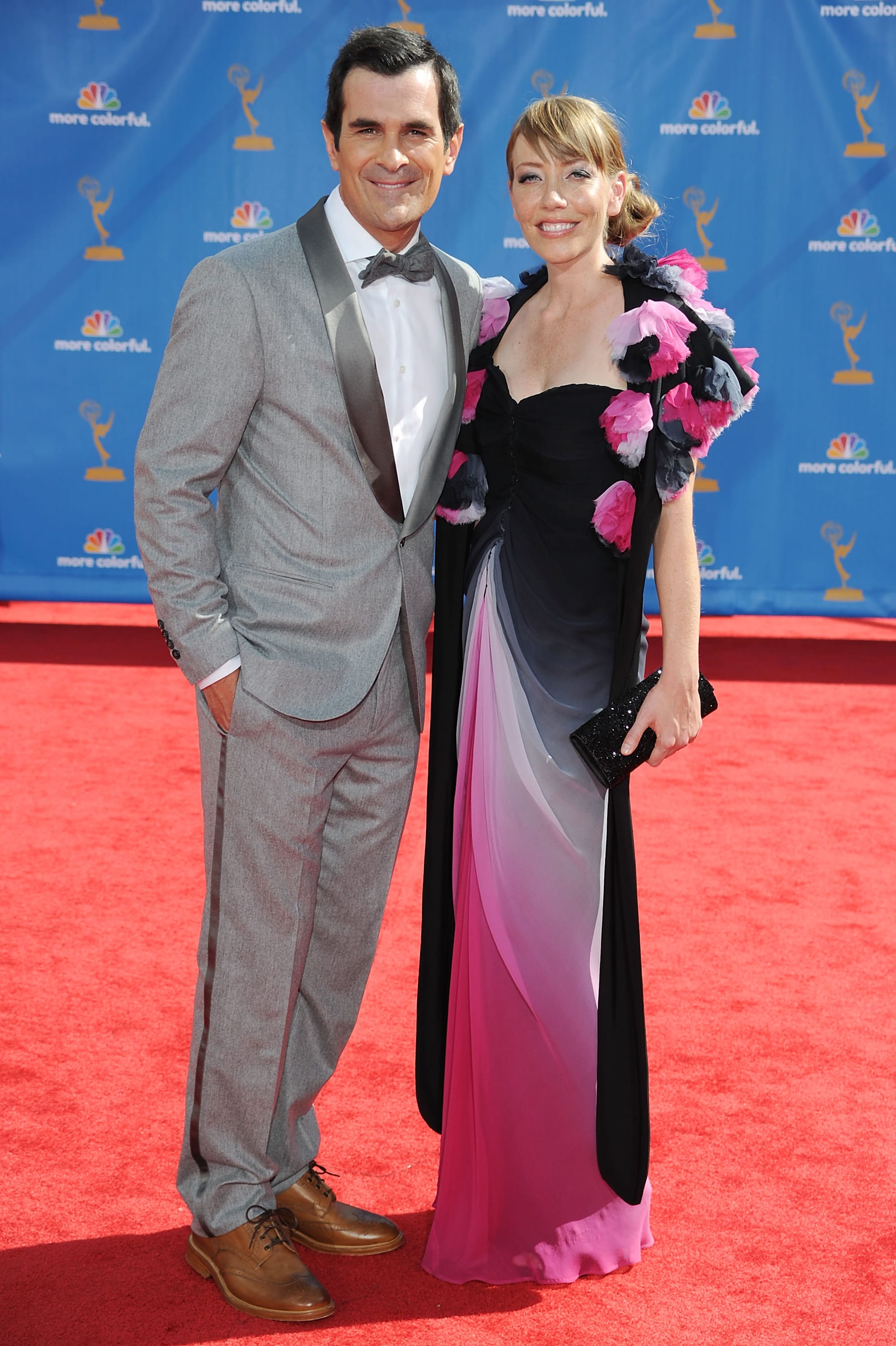 Emmy Awards Fug Carpet: Ty Burrell and Wife