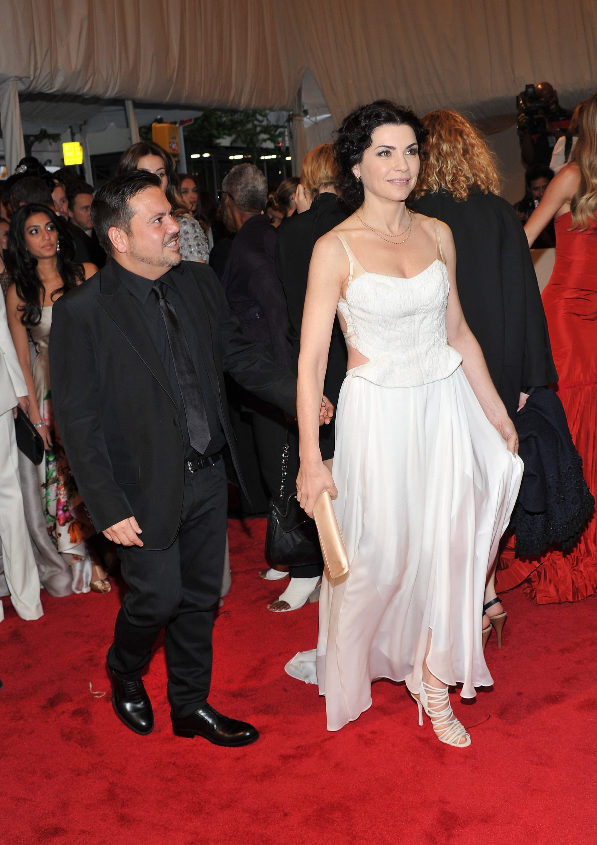 Met Ball Fug Carpet: Julianna Margulies