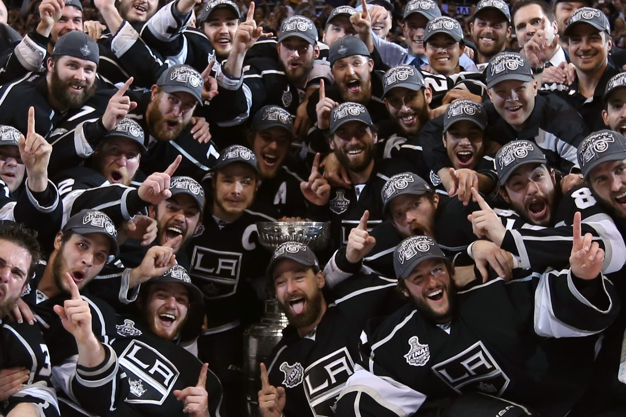 Fab The Champions: Jubilant Men With Beards