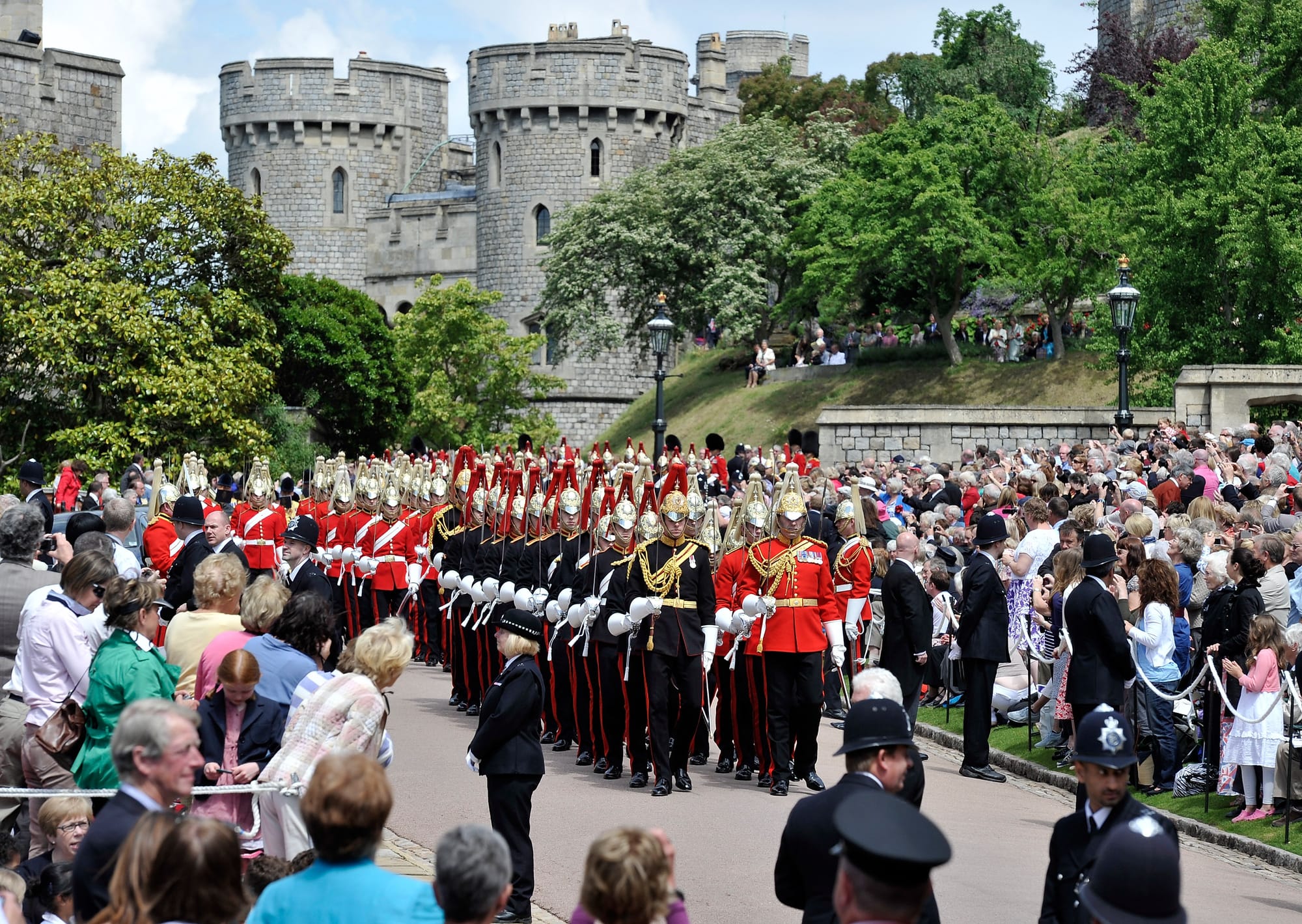 Orders of the Garterly Played, Royal Family