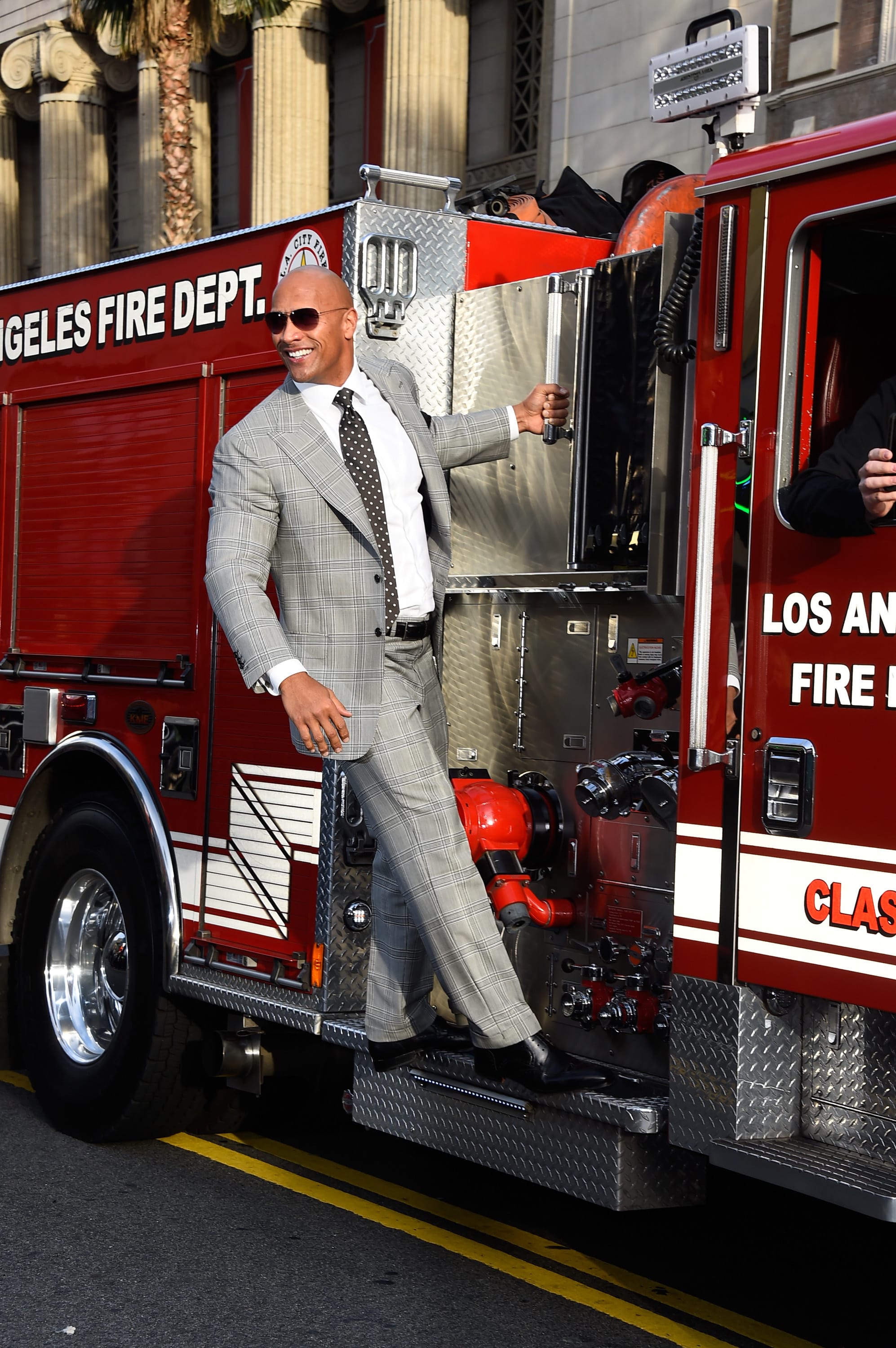 Your Afternoon Man: The Rock at some San Andreas premieres