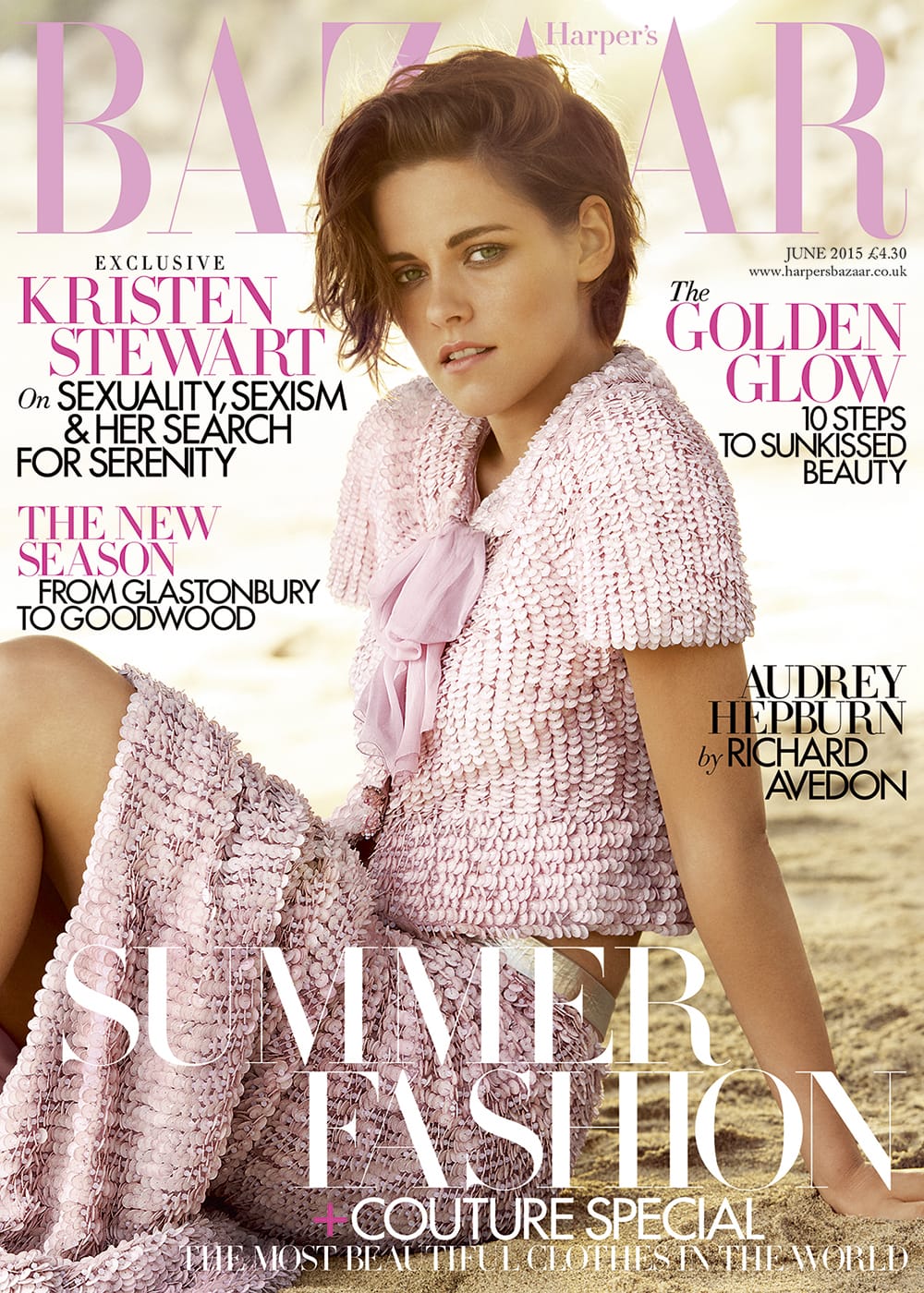 Well Played, Kristen Stewart in Harper's Bazaar UK