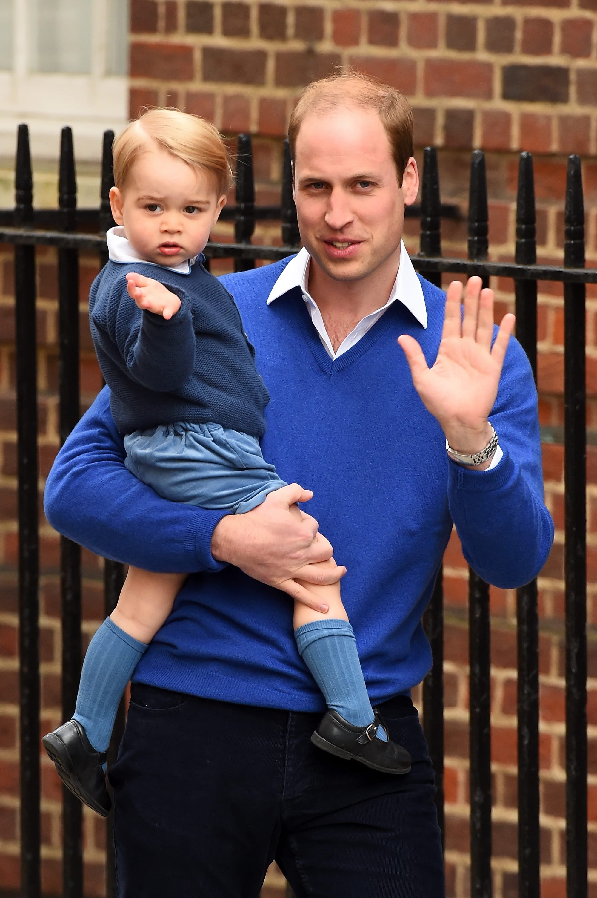 Well Played, Prince George and Prince William: Visiting The New Baby