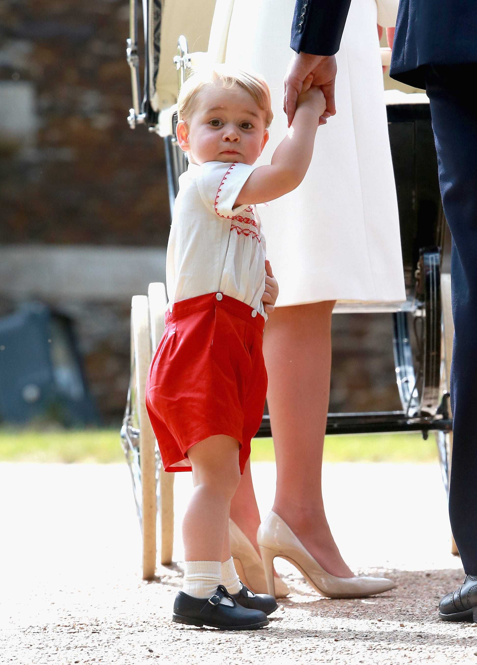The Christening Of Princess Charlotte Of Cambridge