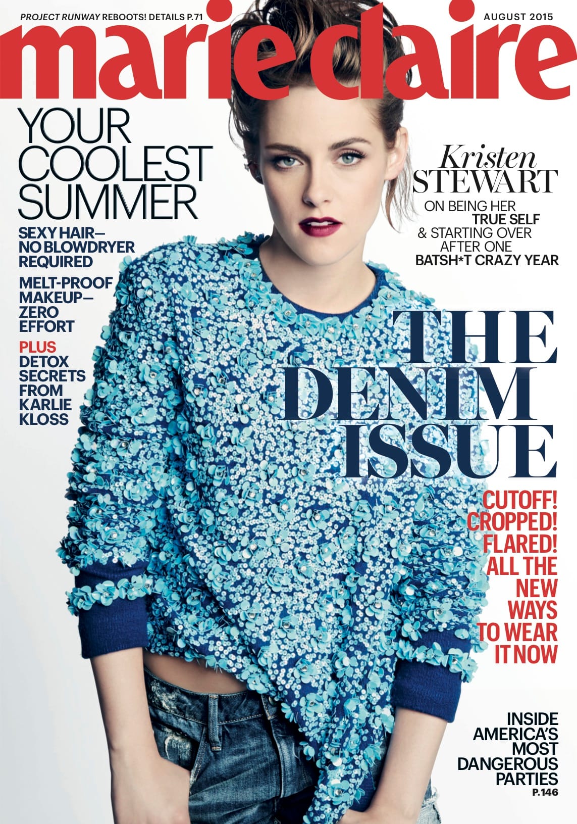 Well Played, Kristen Stewart on Marie Claire, August 2015