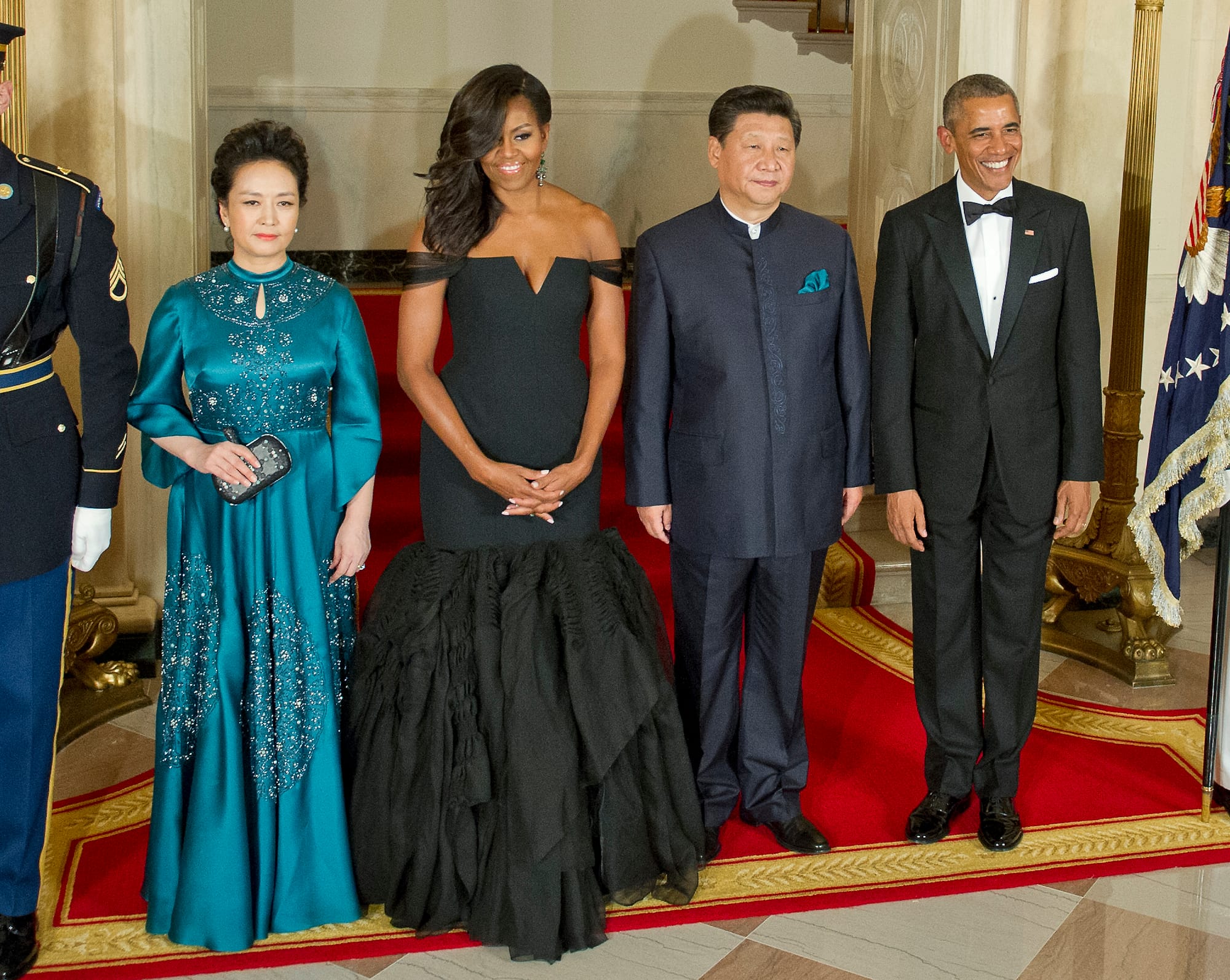 michelle obama barack obama state dinner