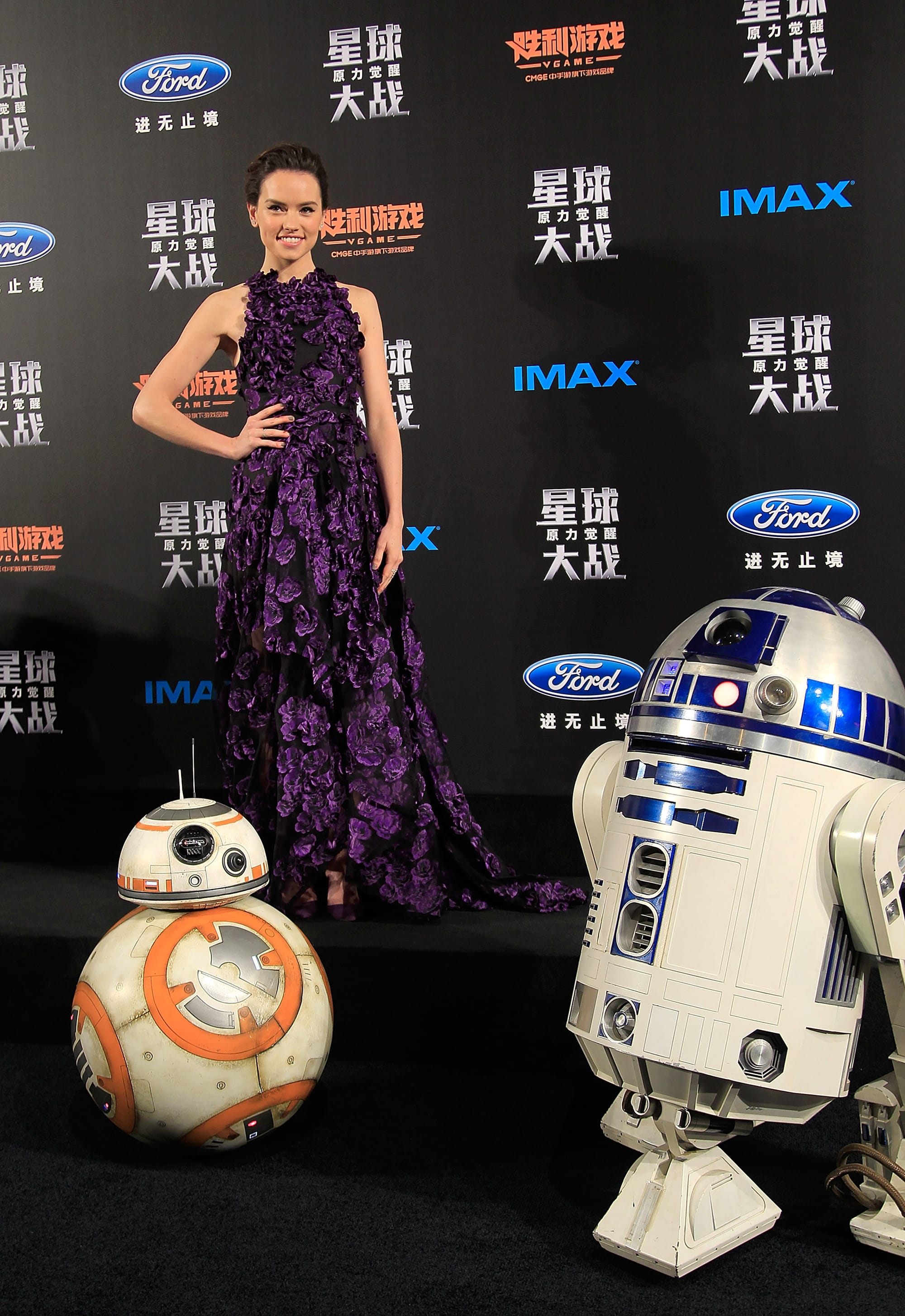 daisy ridley shanghai force awakens premiere