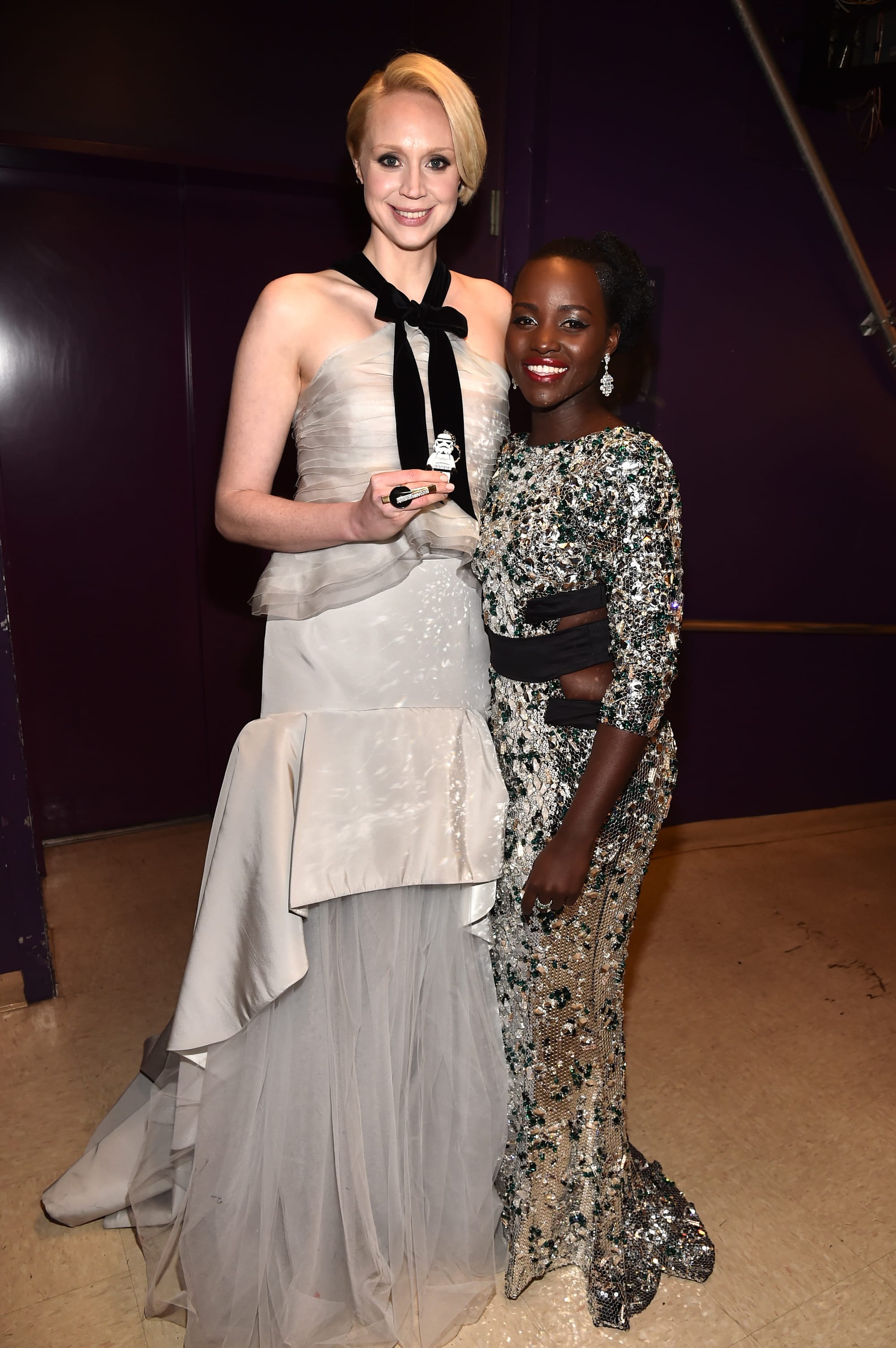 Gwendoline Christie in Oscar de la Renta