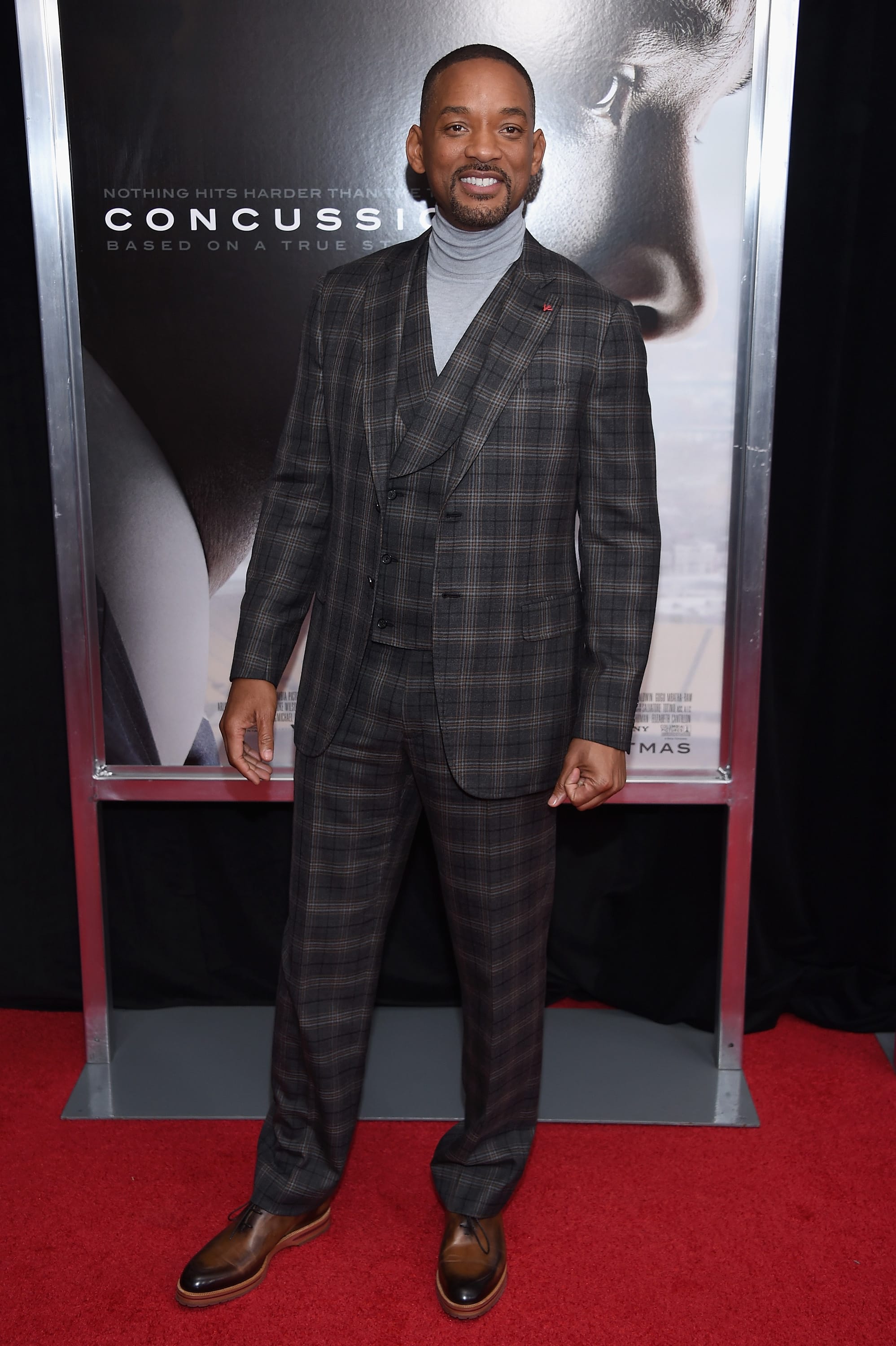 Will Smith will smith premiere concussion