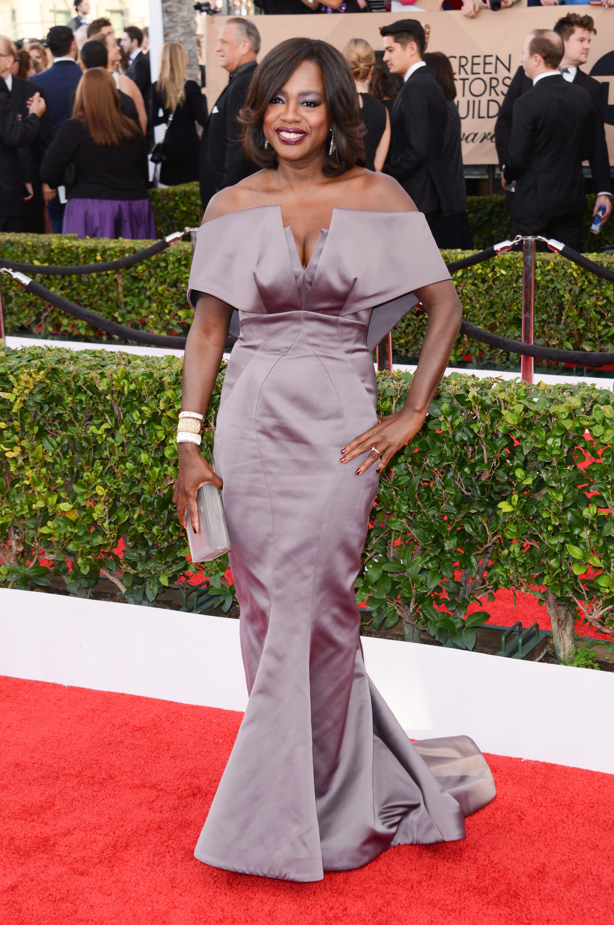 SAG Awards Fug or Fab: Viola Davis in Zac Posen