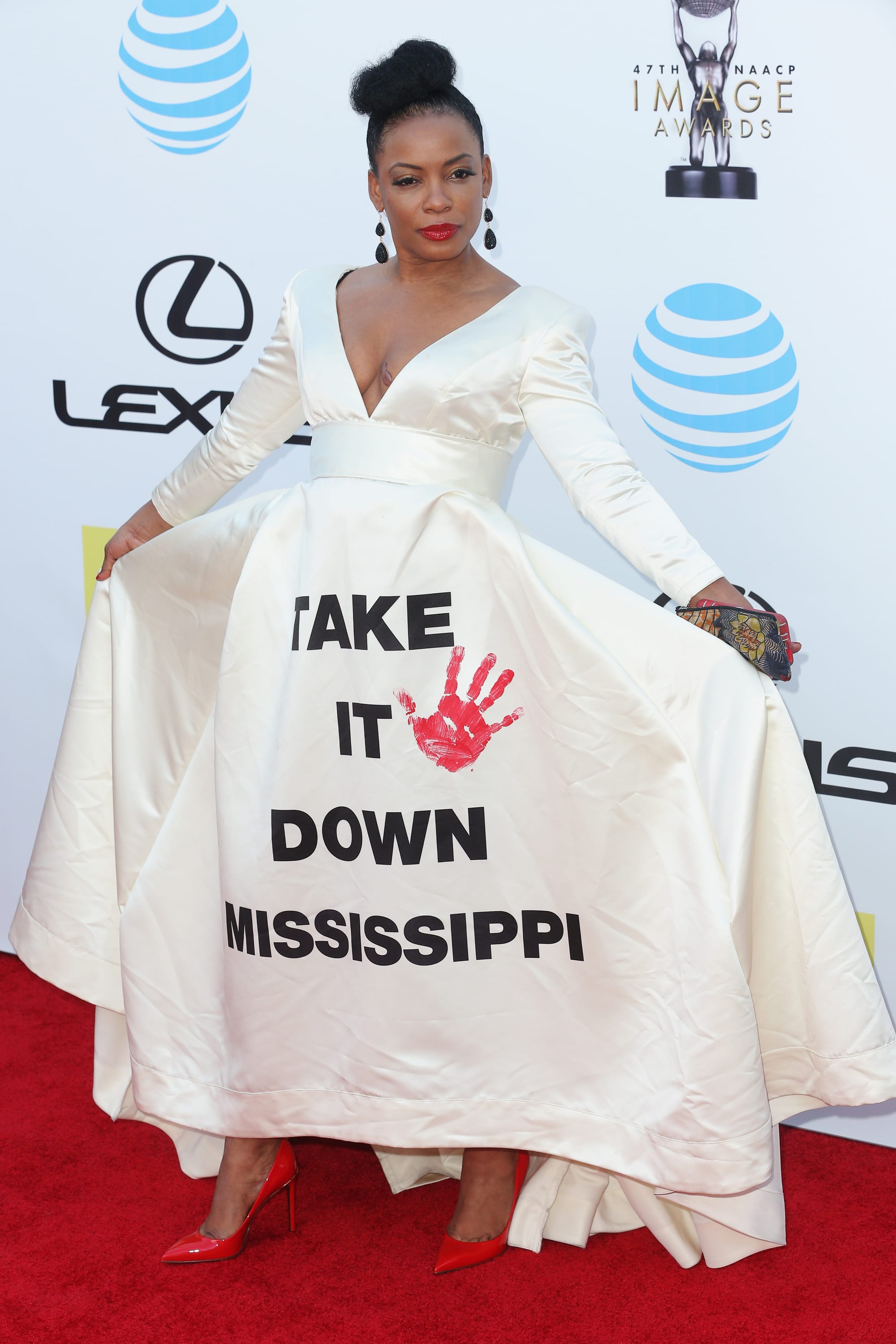 Politically Played: Aunjanue Ellis at the NAACP Image Awards