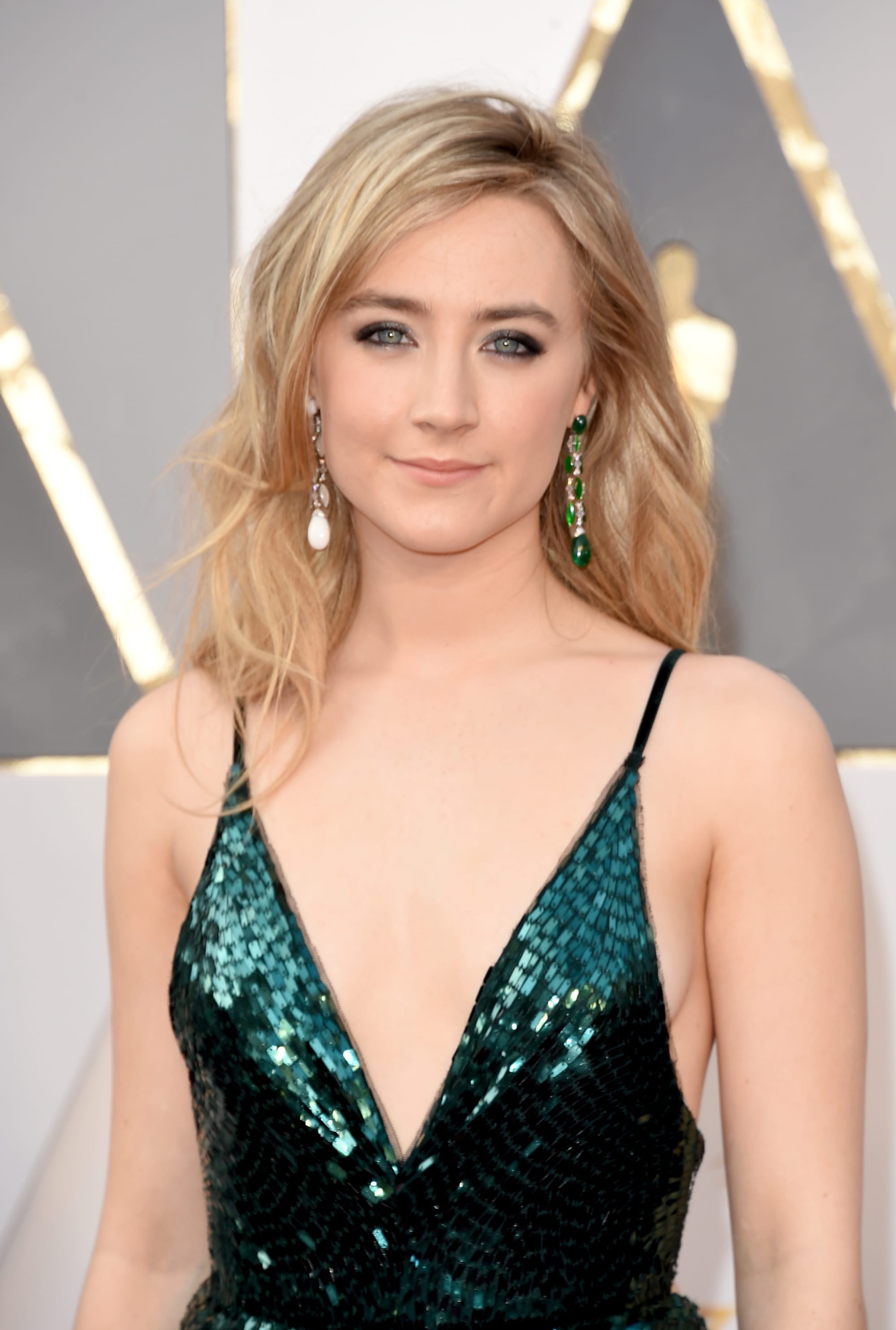 Saoirse Ronan in custom Calvin Klein