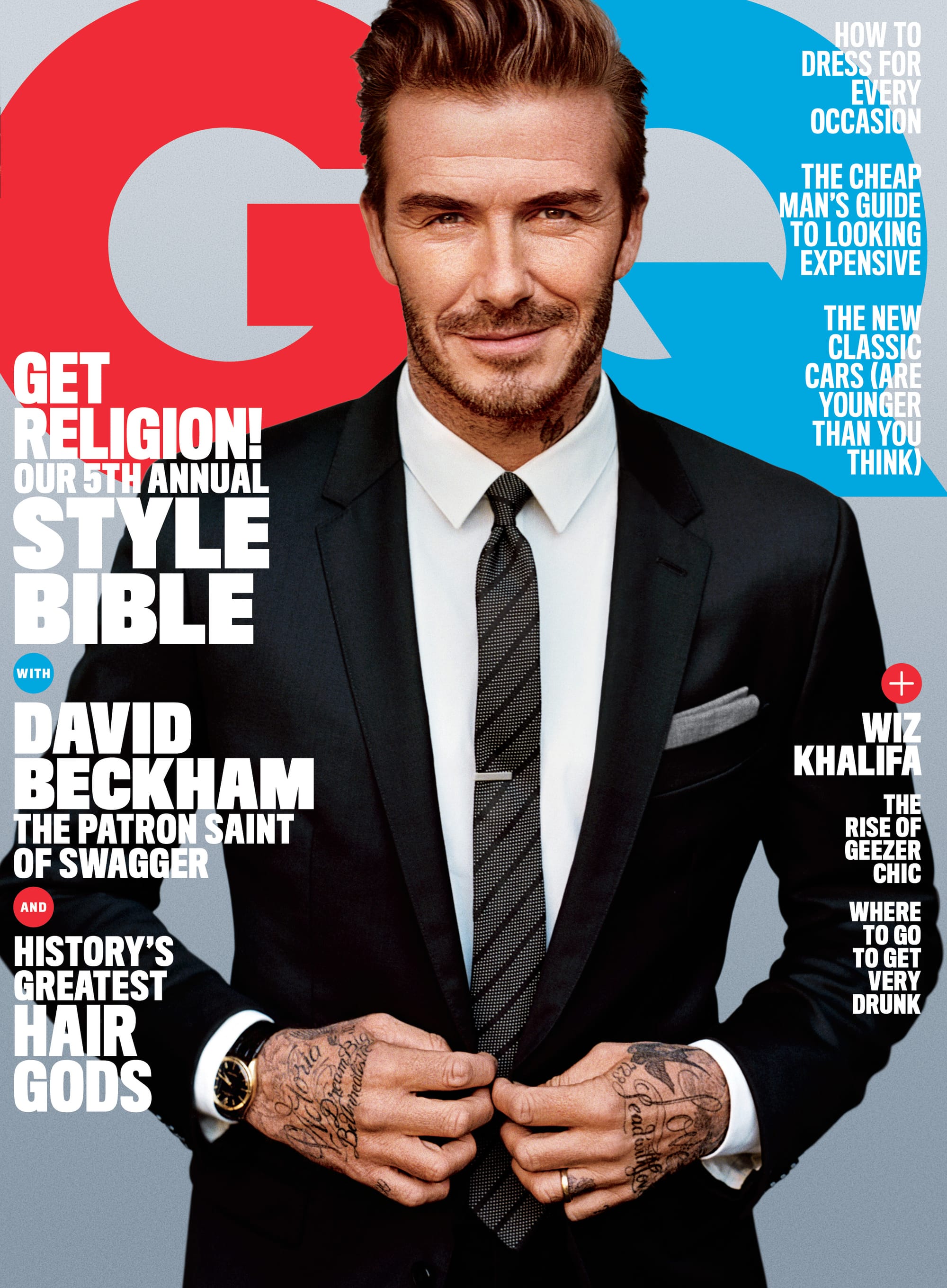 David Beckham GQ Cover