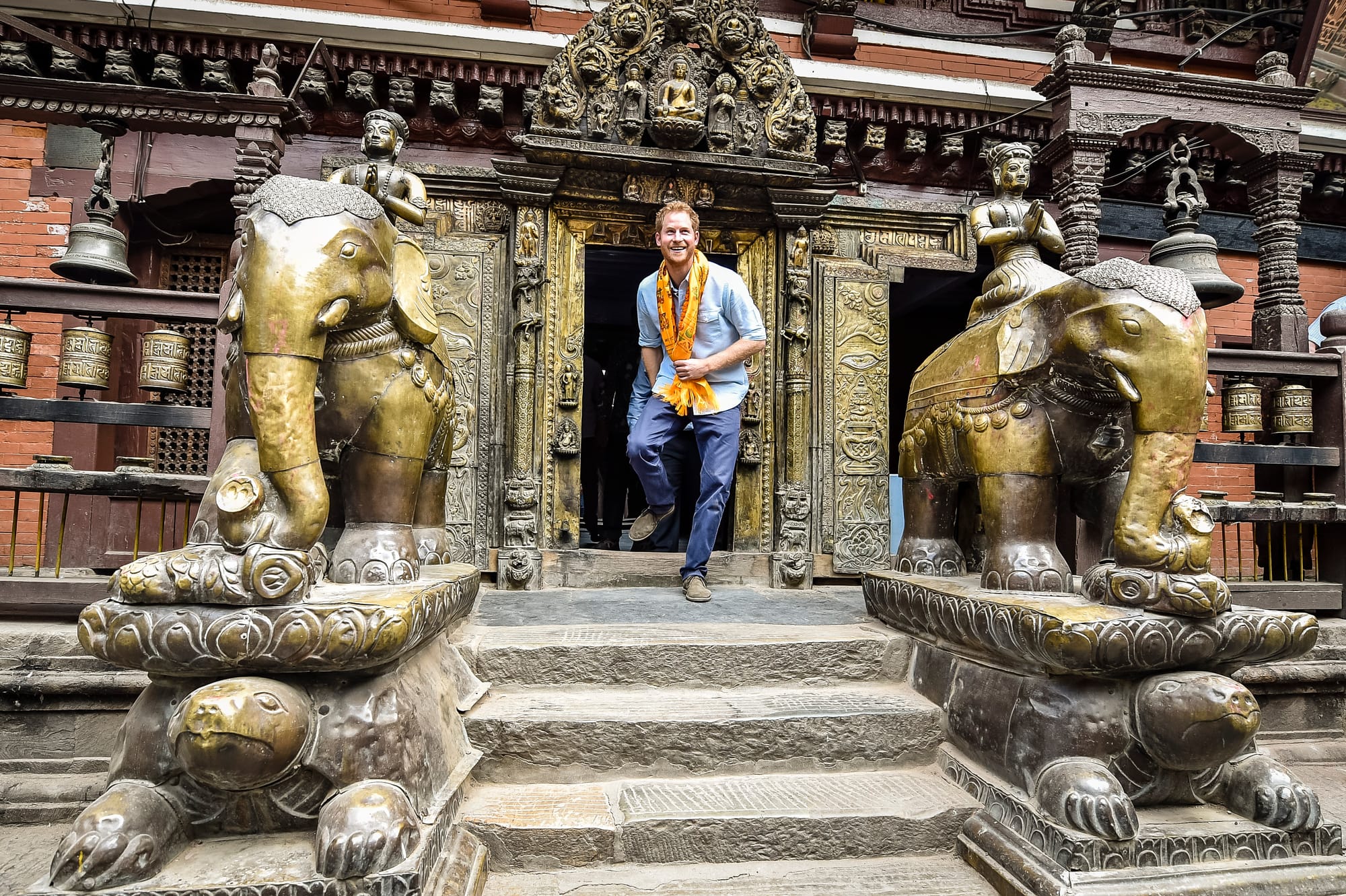 Royally Played: Prince Harry Visits Nepal