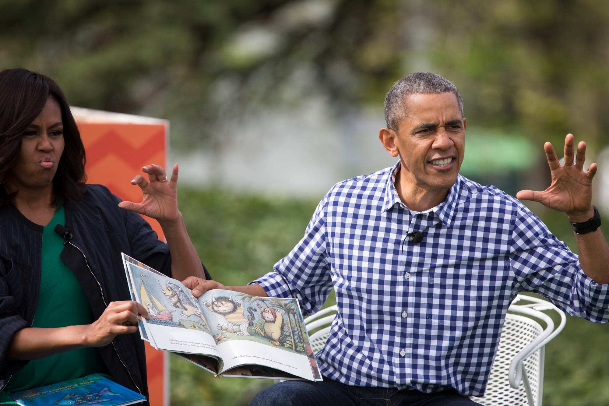 Comfortably Played: The Obamas at the White House Easter Egg Roll